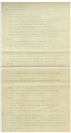AP Wire Teletype After the Assassination of John F. Kennedy Titled Presidents-Burials